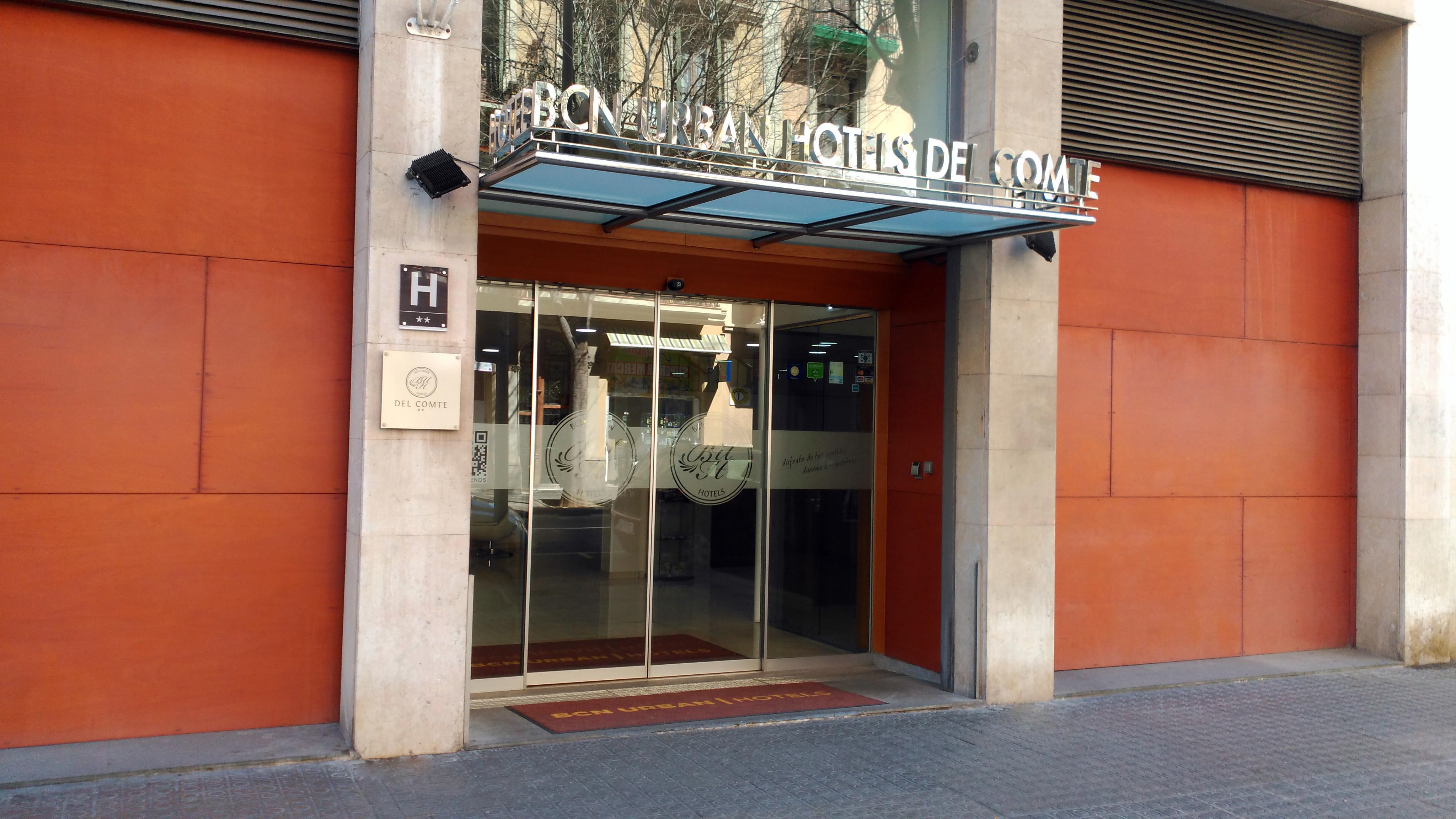 Bcn Urbaness Hotels Del Comte Barcelona Zewnętrze zdjęcie